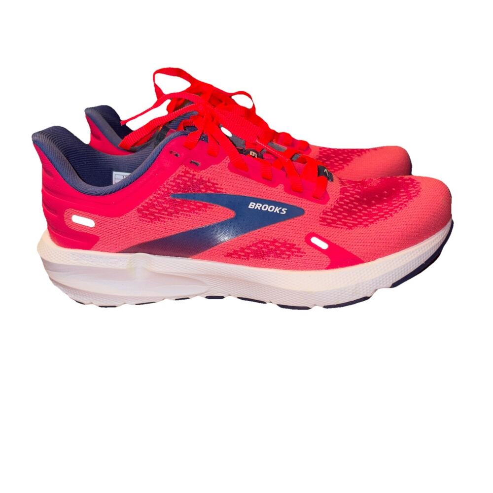 Brooks Women's Hot Pink and Navy Running Sneakers